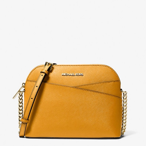 Michael Kors Golden Rod Dome Crossbody - Picture 1 of 10